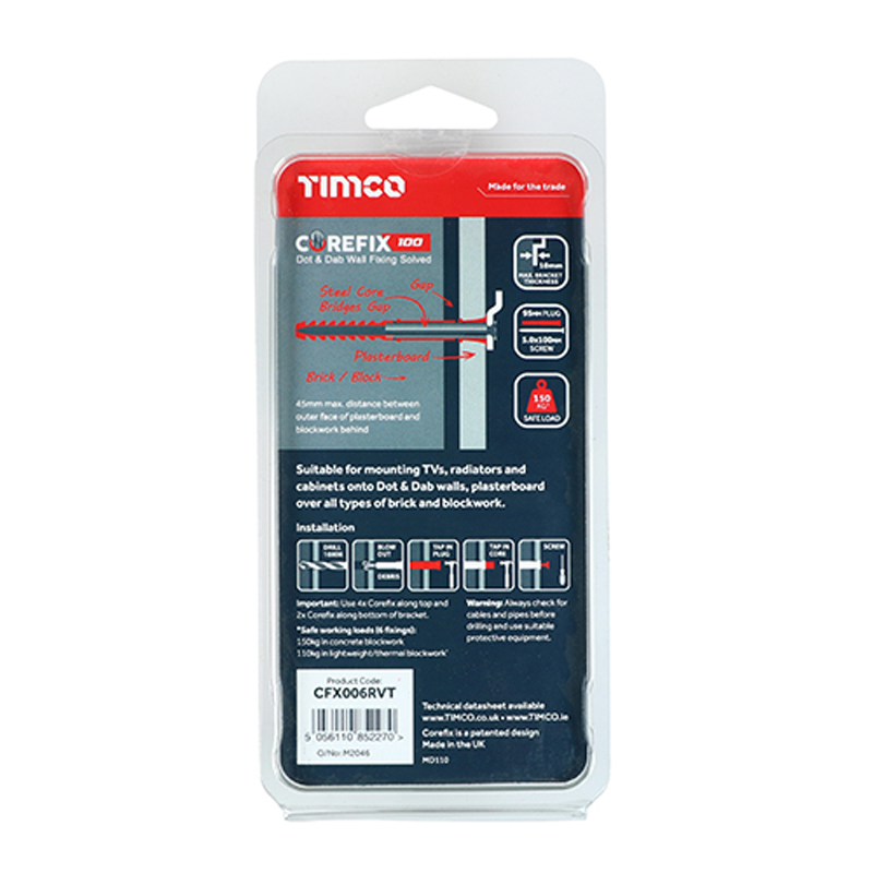 Corefix 100 Radiator & Boiler Kit - 5mm x 100mm
