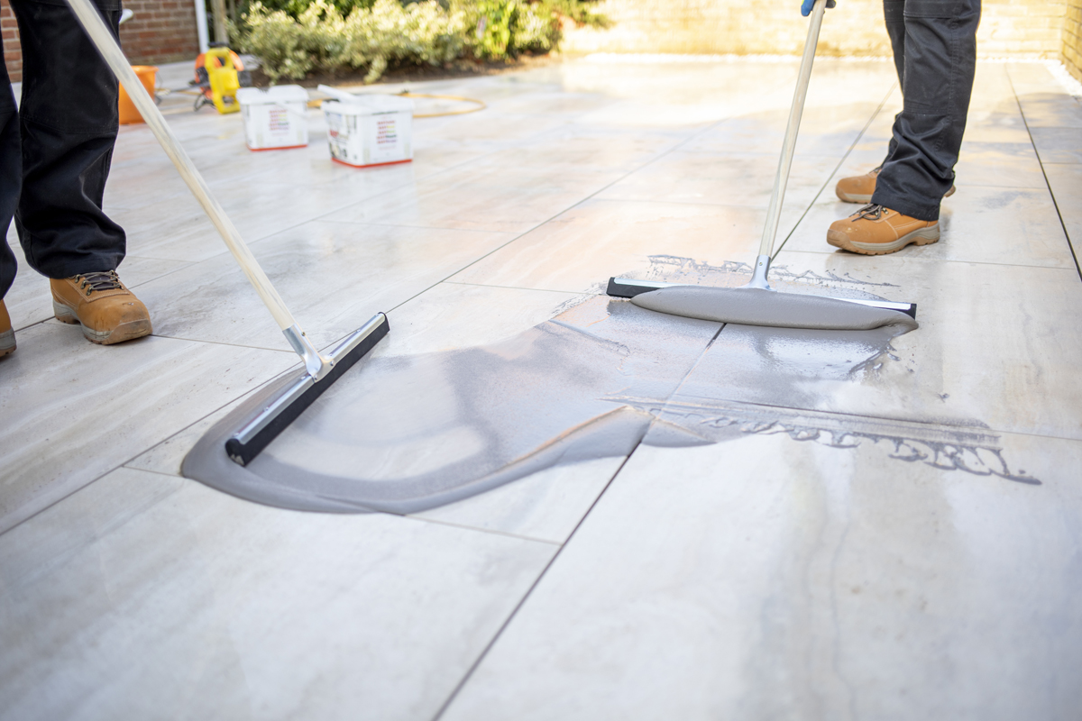 Azpects EASYGrout Porcelain Paving Grout - Argent 15kg