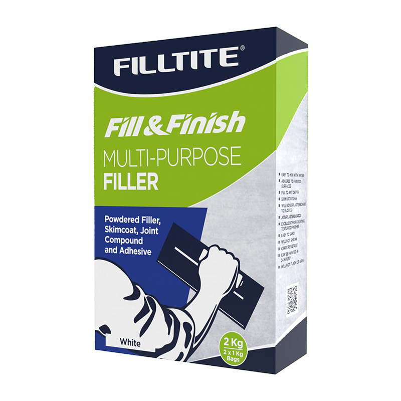 Filltite Fill & Finish Multi Purpose Filler White 2kg