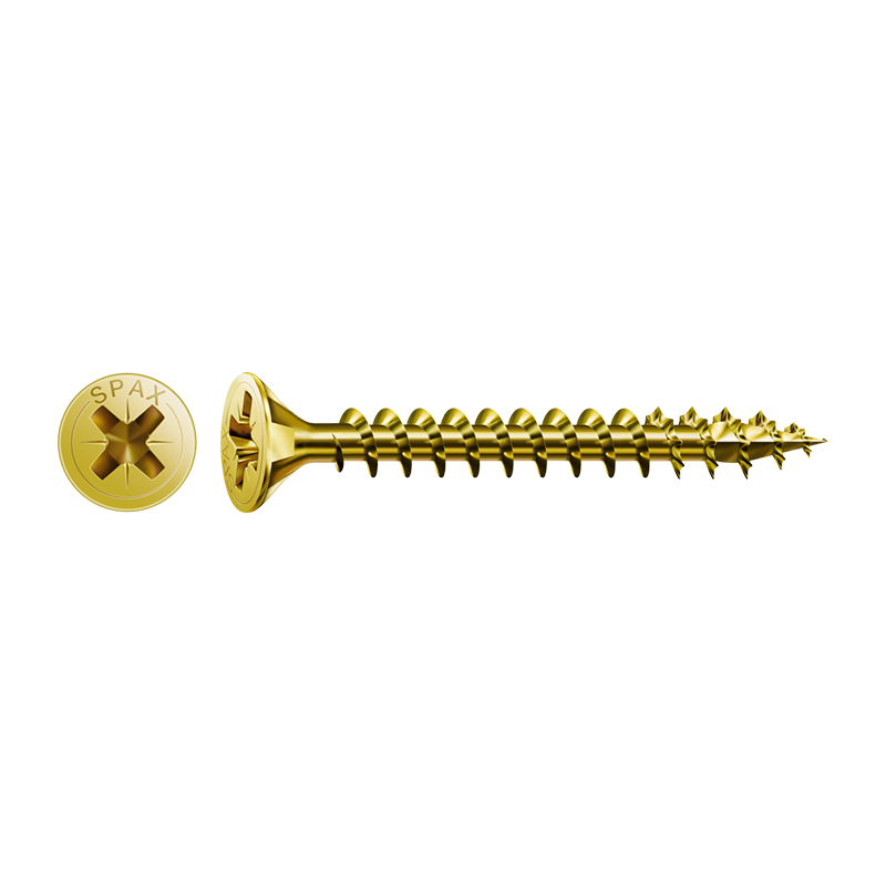 Spax YELLOX Pozi Z2 Universal Countersunk Screws 3.5mm x 16mm (200 Pack)