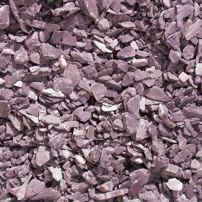 HB Chippings Plum Slate 15-30mm (25kg Poly Bag)
