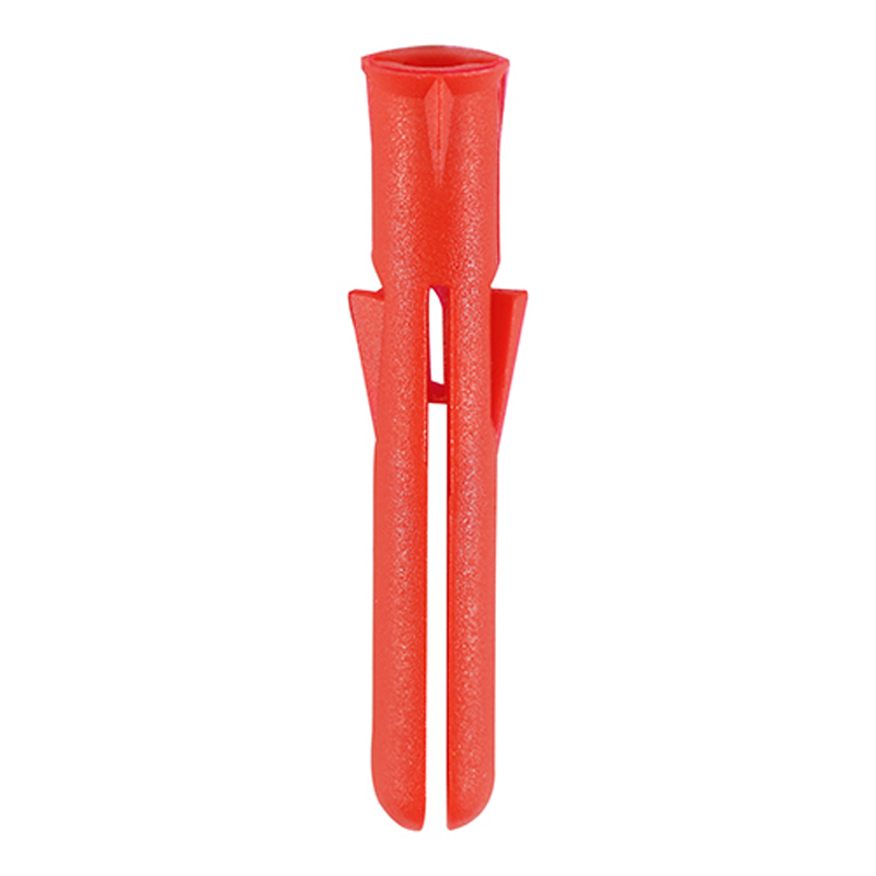 Premium Plastic Plugs – Red – 34mm (1000 Pack)