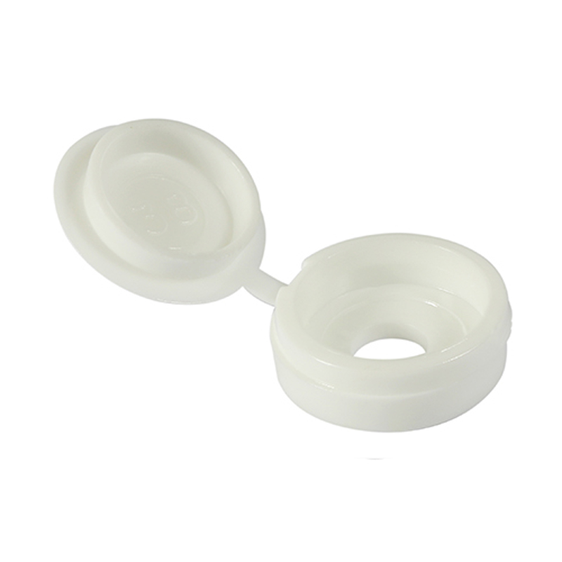 Hinged Screw Caps for 3.0mm to 4.5mm Screws – White (100 Pack)