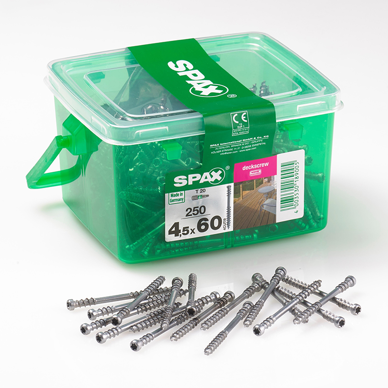 Spax WIROX C4 Decking Screws 60mm (250 Pack)