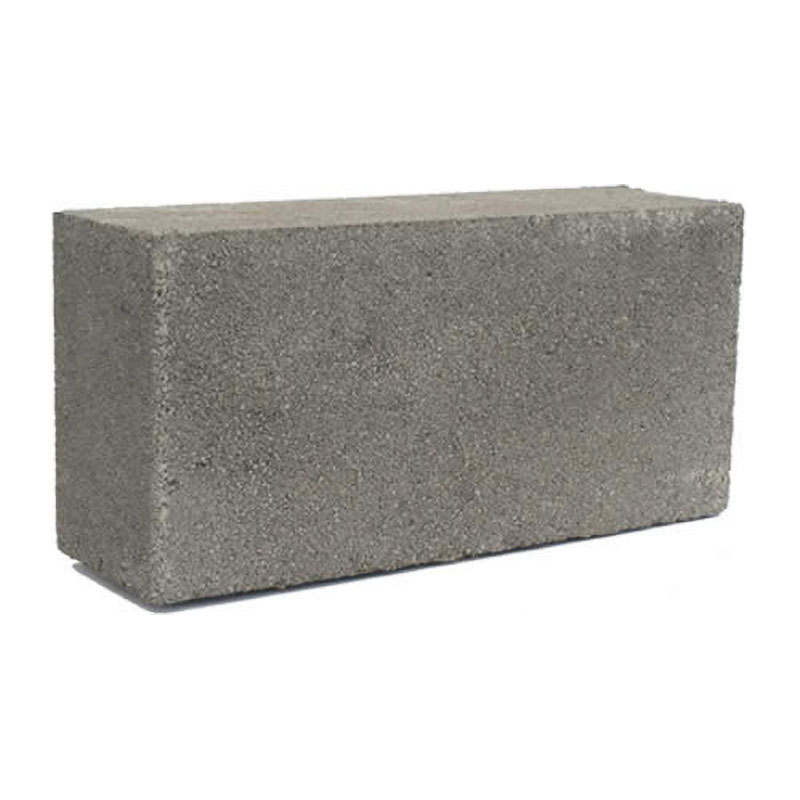 Solid Dense 7.3N Concrete Block (440mm x 215mm x 100mm)