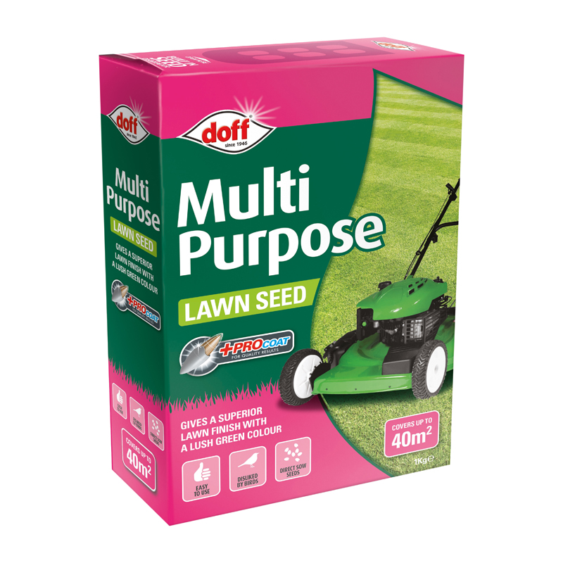 Doff Multipurpose Lawn Grass Seed 1kg