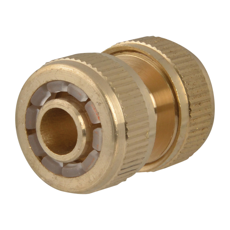 Faithfull Brass Hose Mender 12.5mm (1/2″)