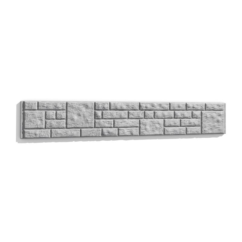 Rock Faced Concrete Gravel Board (1.83m x 305mm)