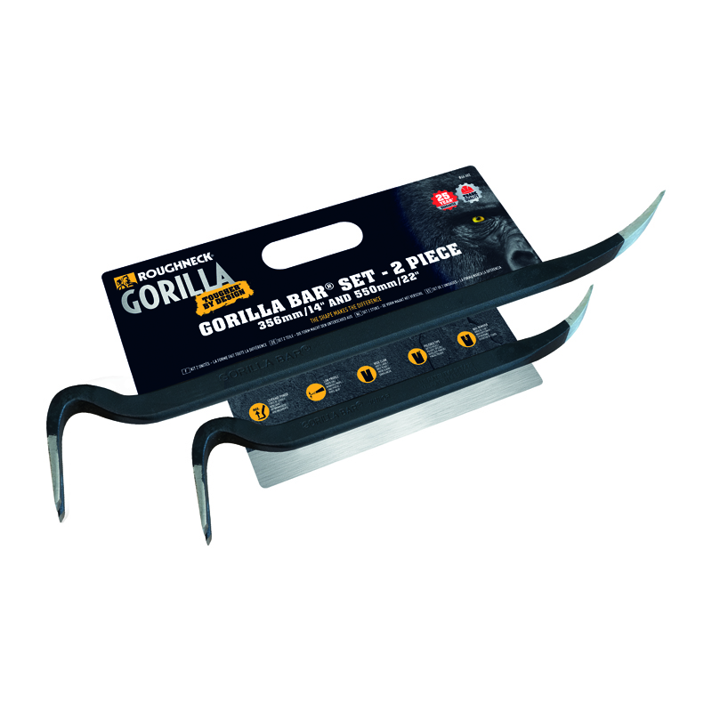 Roughneck Gorilla Bar - Twin Pack (14" & 22")