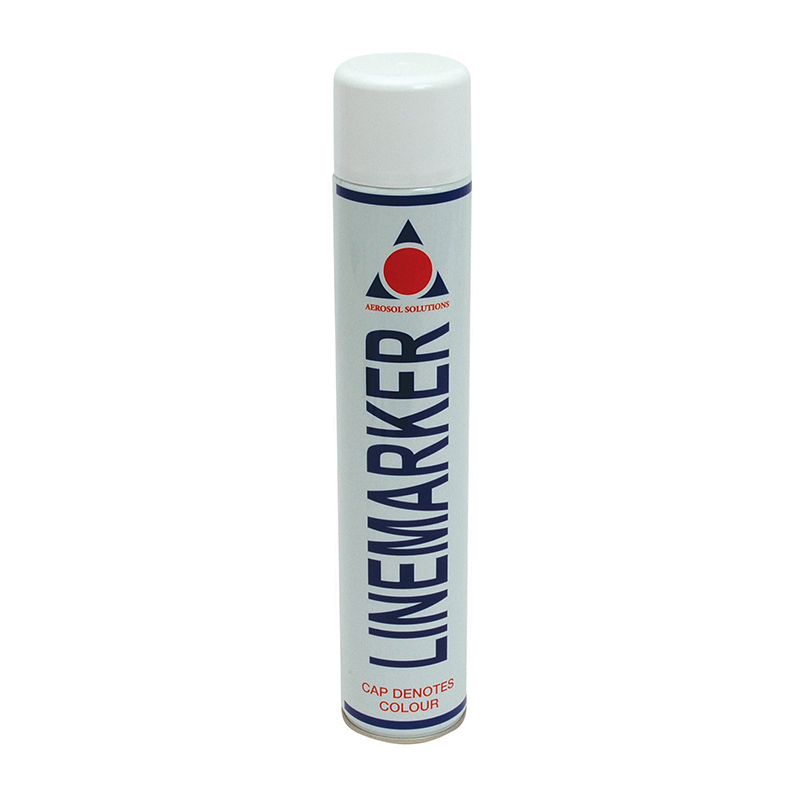 Aerosol Line Marking Spray Paint – White (750ml)