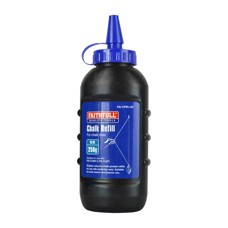 Faithfull Chalk Refill Powder – Blue 250g