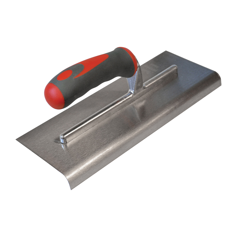 Faithfull Edging Trowel – Soft Grip Handle 322mm x 132mm (11″)