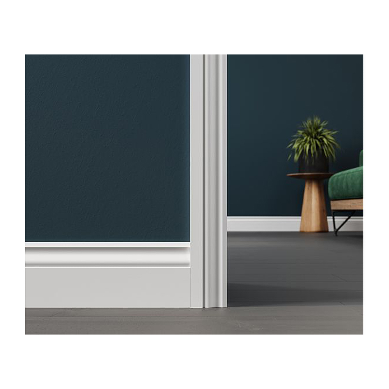 MDF Skirting - Ogee1 - 18mm x 144mm Primed (5.4m)