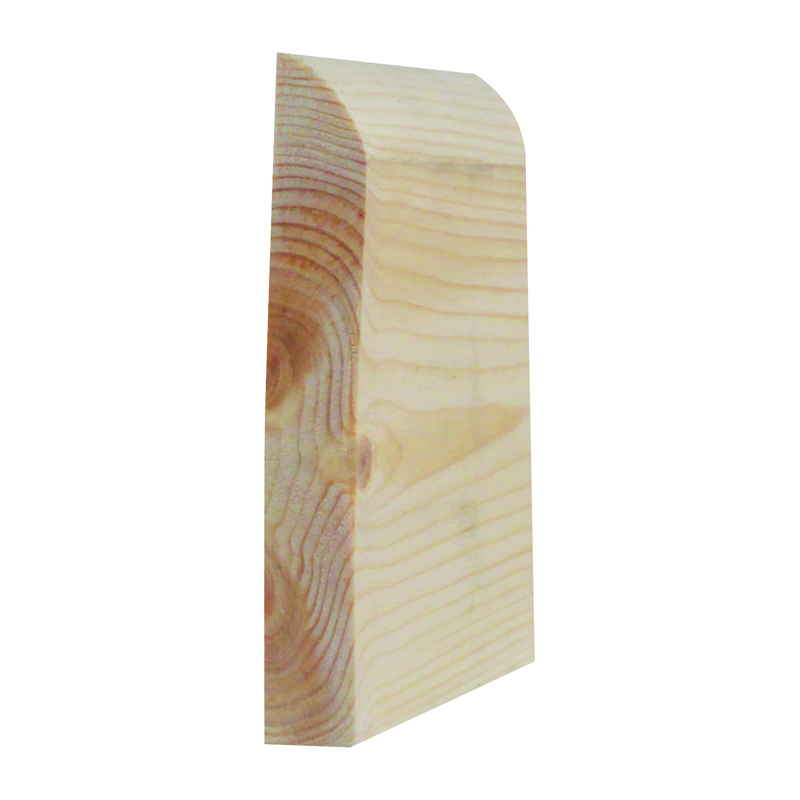 Softwood Skirting – Bullnose 19mm x 75mm (Per Metre)