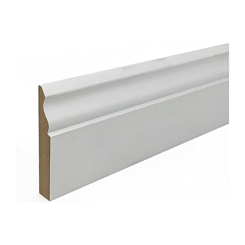 MDF Skirting – Ogee1 – 18mm x 144mm Primed (5.4m)