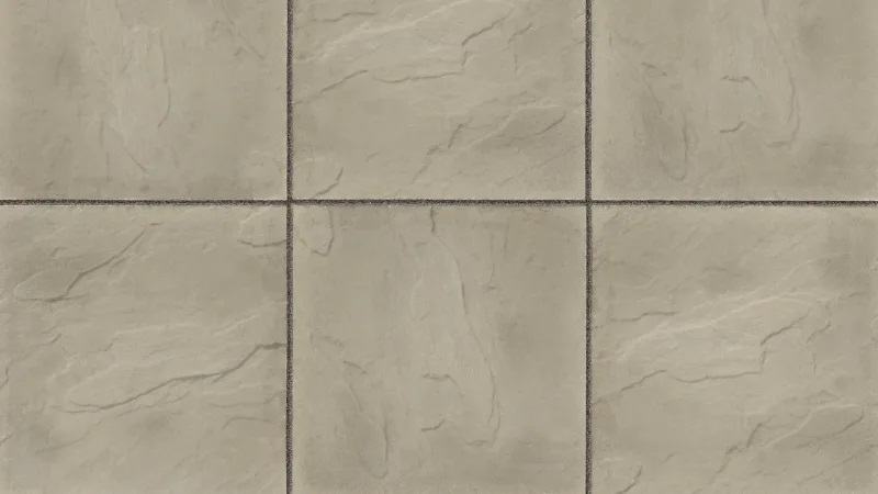 Stonemarket Ryton Riven Utility Concrete Paving Slab – Grey (450mm x 450mm x 32mm)
