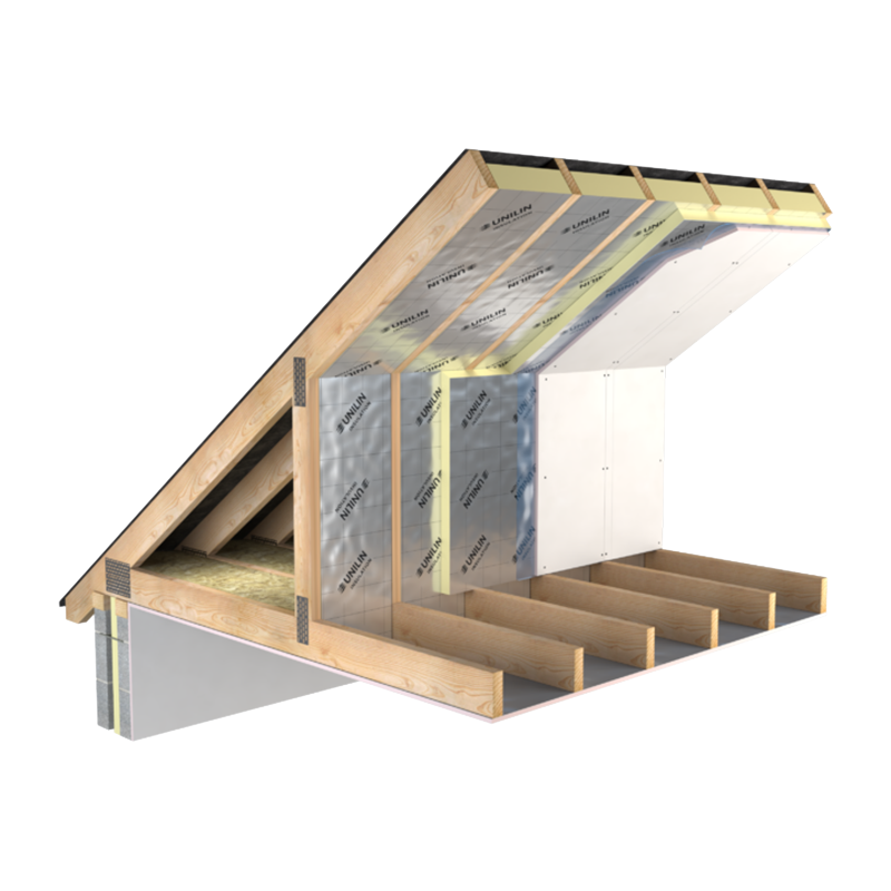 Unilin Thin-R 100mm Pitched Roof/Underfloor Insulation Board XT/PR - 2.4m x 1.2m