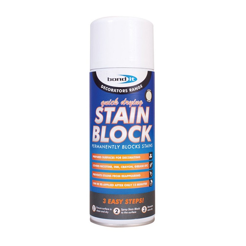 Bond It Stain Block Aerosol Sealer – Off White (400ml)
