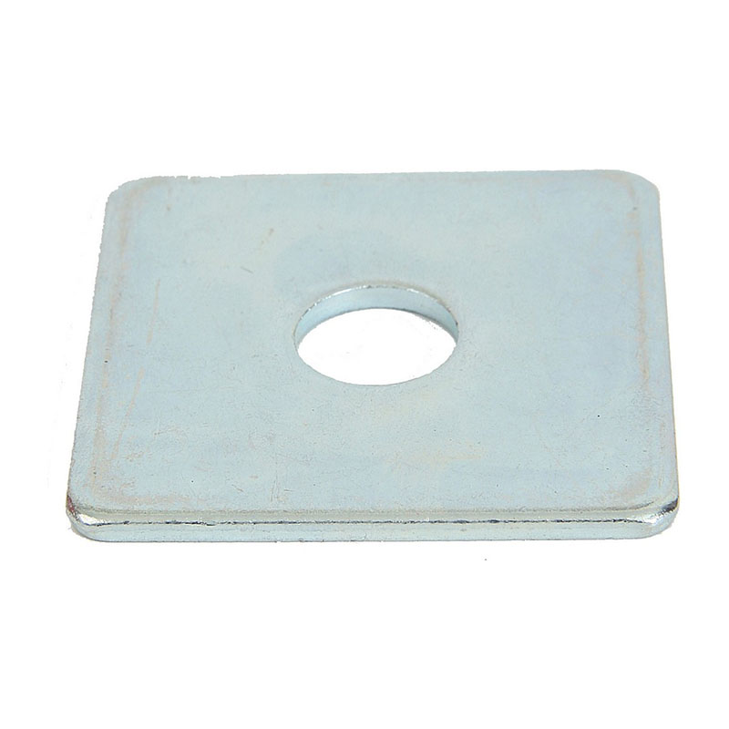 Square Plate Washer BZP 50mm with 12mm Hole