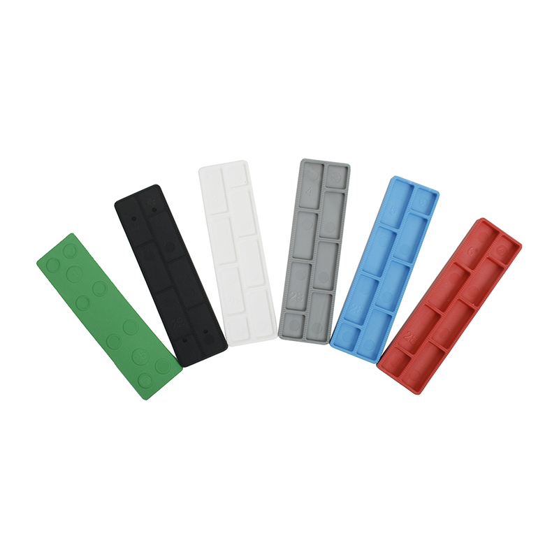 Glazing Flat Packers 100mm x 28mm - Mixed 1, 2, 3, 4, 5 & 6mm (100 Pack)