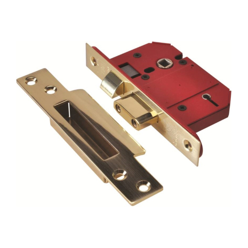 Union StrongBOLT 5 Lever Mortice Sashlock 45mm Backset – Satin Chrome