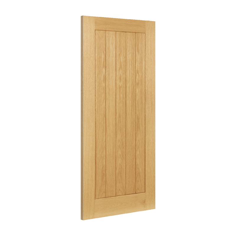 Cheshire Oak Internal Cottage Door - Prefinished 1981mm x 838mm x 35mm (6'6" x 2'9)