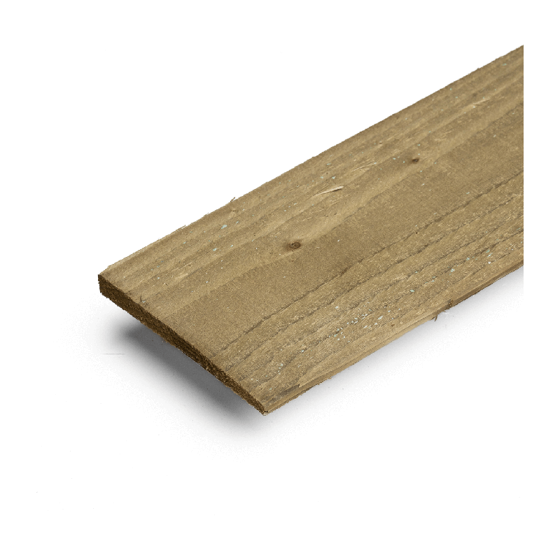 1.2m Feather Edge Board – Pressure Treated Green 125mm x 22mm (2ex.)