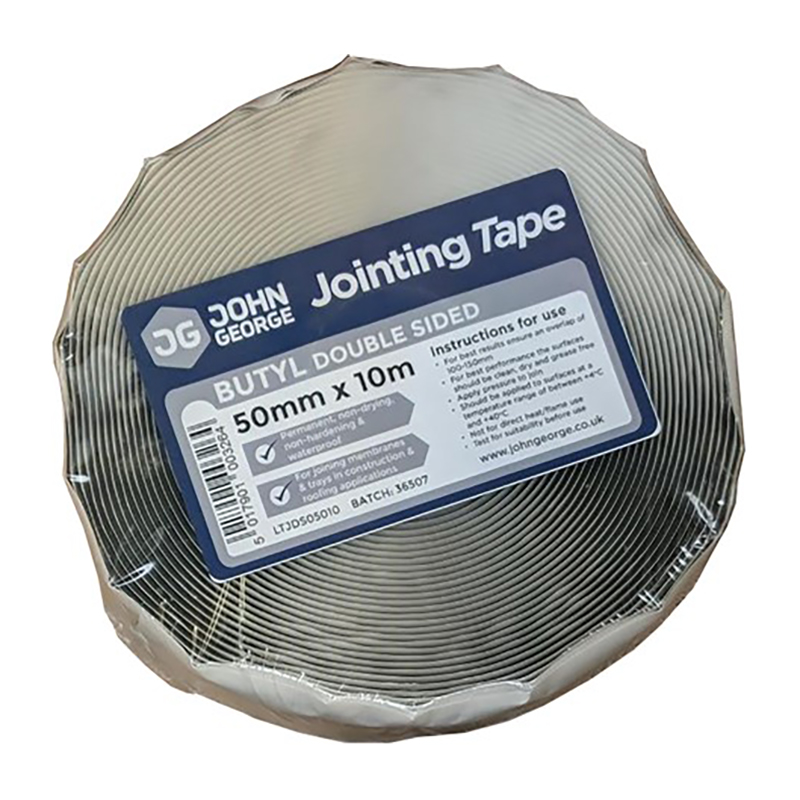 John George Butyl Double Sided Jointing Tape (10m x 50mm)