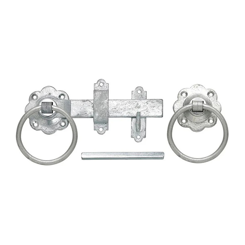 Perry Plain Ring Gate Latch No.1136 – Galvanised 150mm (6″)