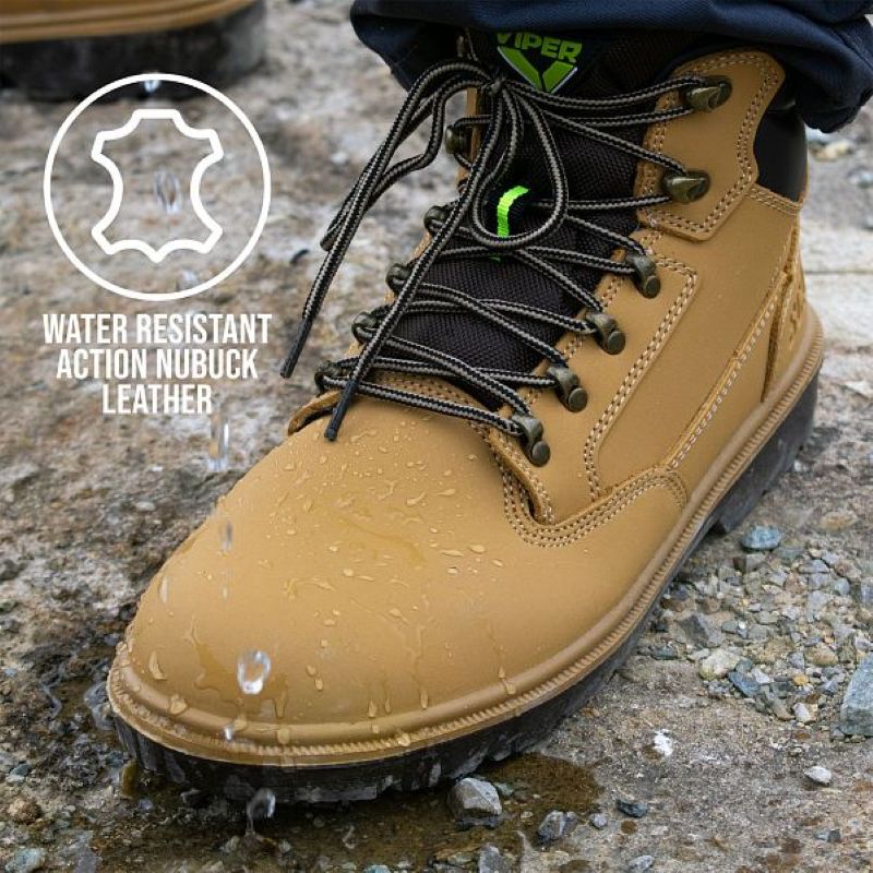 Scan Desert Viper S3 Safety Work Boots (Size 10)