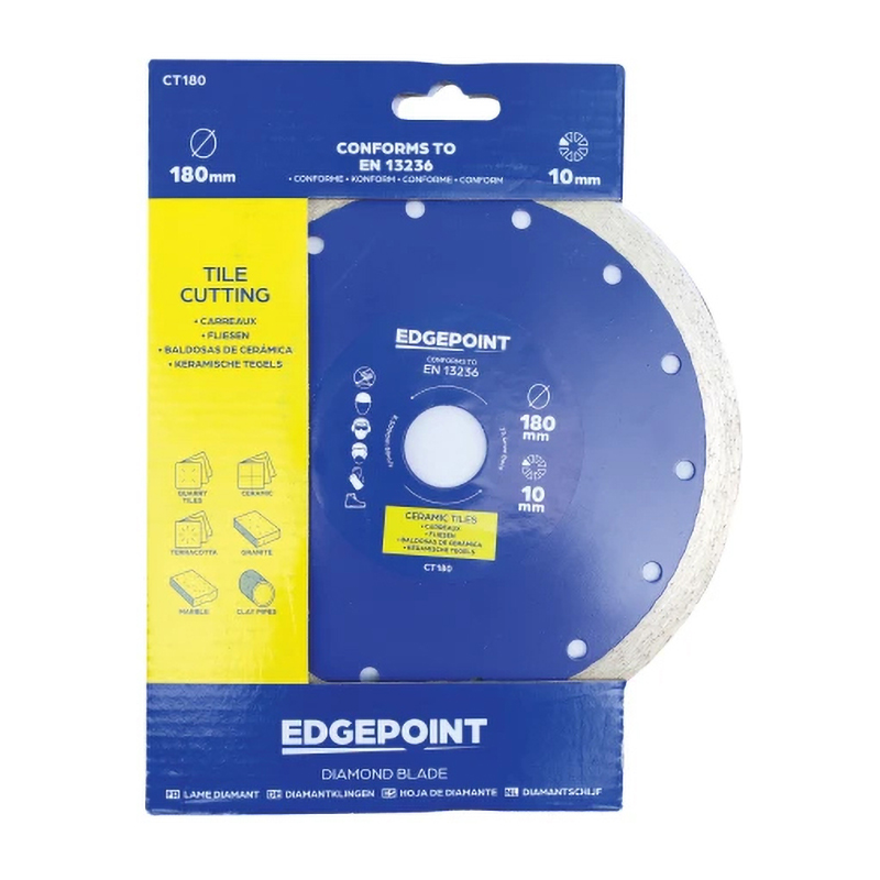 EdgePoint Tile Cutting Diamond Blade (180mm x 25.4mm)