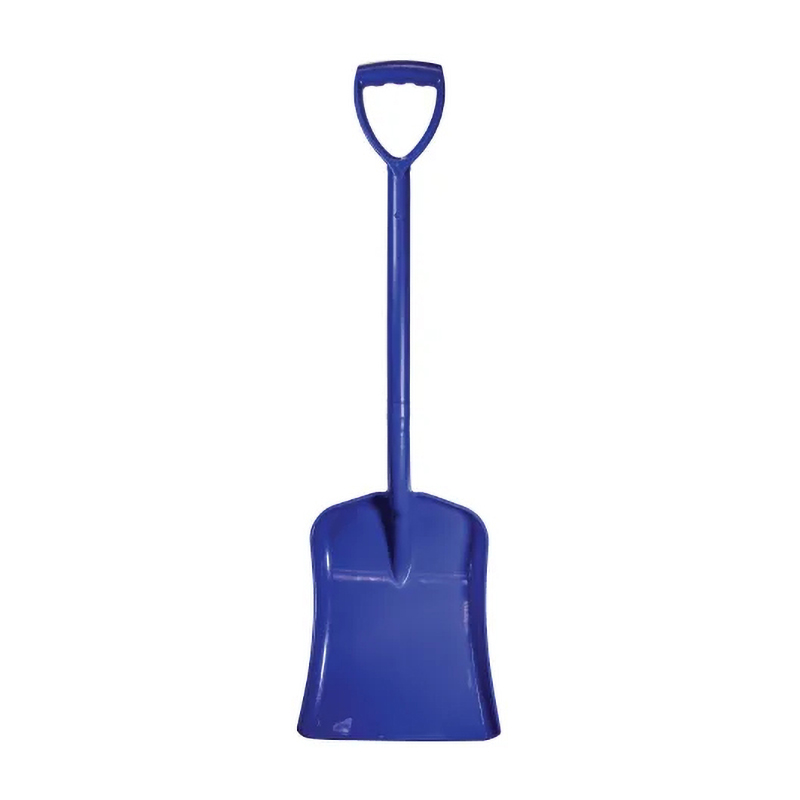 Faithfull Plastic Shovel – Blue 1.02m (Blade: 390mm x 315mm)