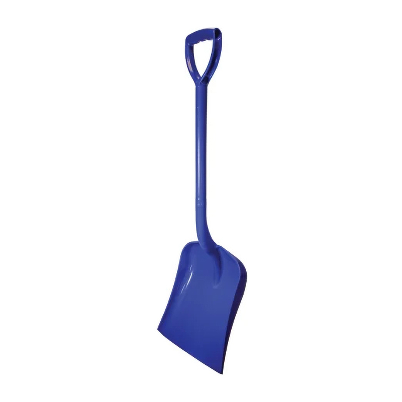 Faithfull Plastic Shovel - Blue 1.02m (Blade: 390mm x 315mm)
