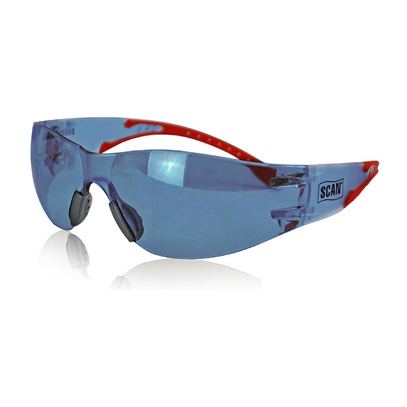 Scan Flexi Spectacles Safety Glasses – Blue