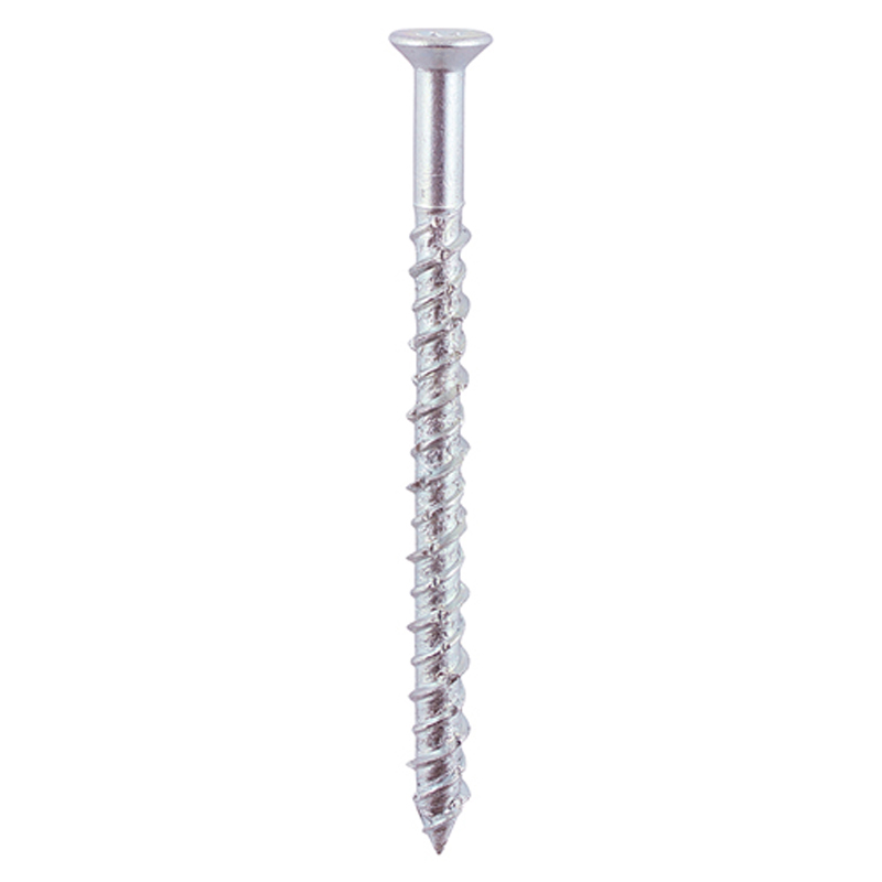 Masonry Screws – TX – Countersunk – Zinc – 6mm x 100mm (6 Pack)