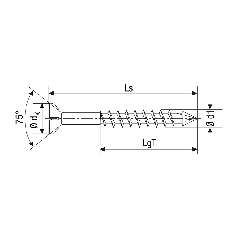 Spax-M WIROX Countersunk T-Star Plus T15 MDF Screws 3.5mm x 50mm (200 Pack)