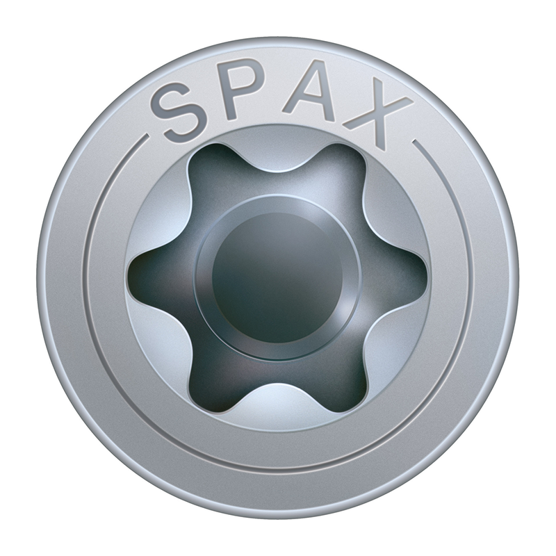 Spax WIROX Universal Countersunk T-Star Plus T20 Screws 4.5mm x 50mm (200 Pack)