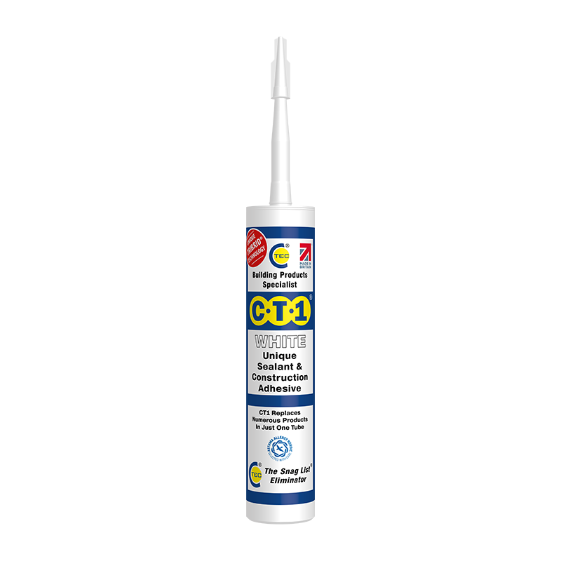 C-TEC CT1 TRIBRID&reg; Multi Purpose Sealant & Adhesive – White 290ml