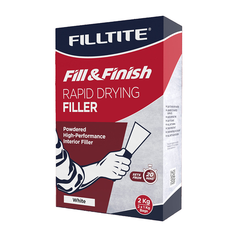 Filltite Fill & Finish Rapid Drying Filler White 2kg