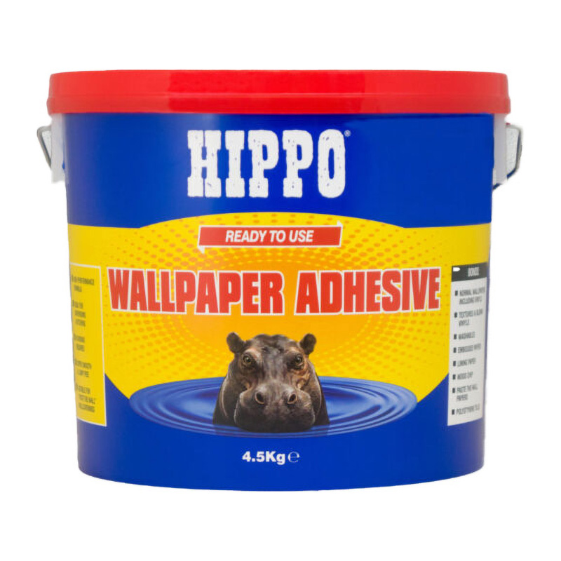 Hippo Readymix Wallpaper Adhesive – White (4.5kg)