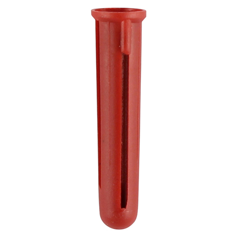 Plastic Plugs – Red – 30mm (100 Pack)