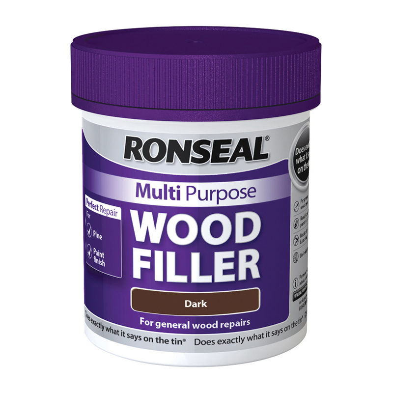 Ronseal Multi Purpose Wood Filler – Dark (250g)