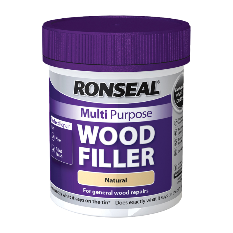 Ronseal Multi Purpose Wood Filler – Natural (250g)