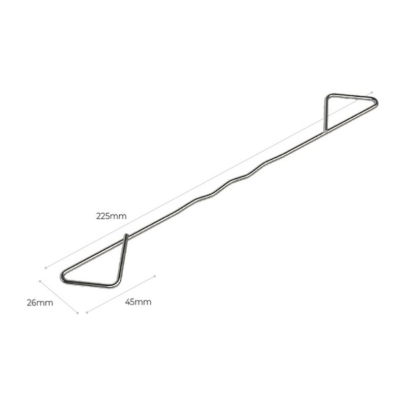 Wall Ties 225mm Type 4 Light Duty Stainless Steel (250 Pack)