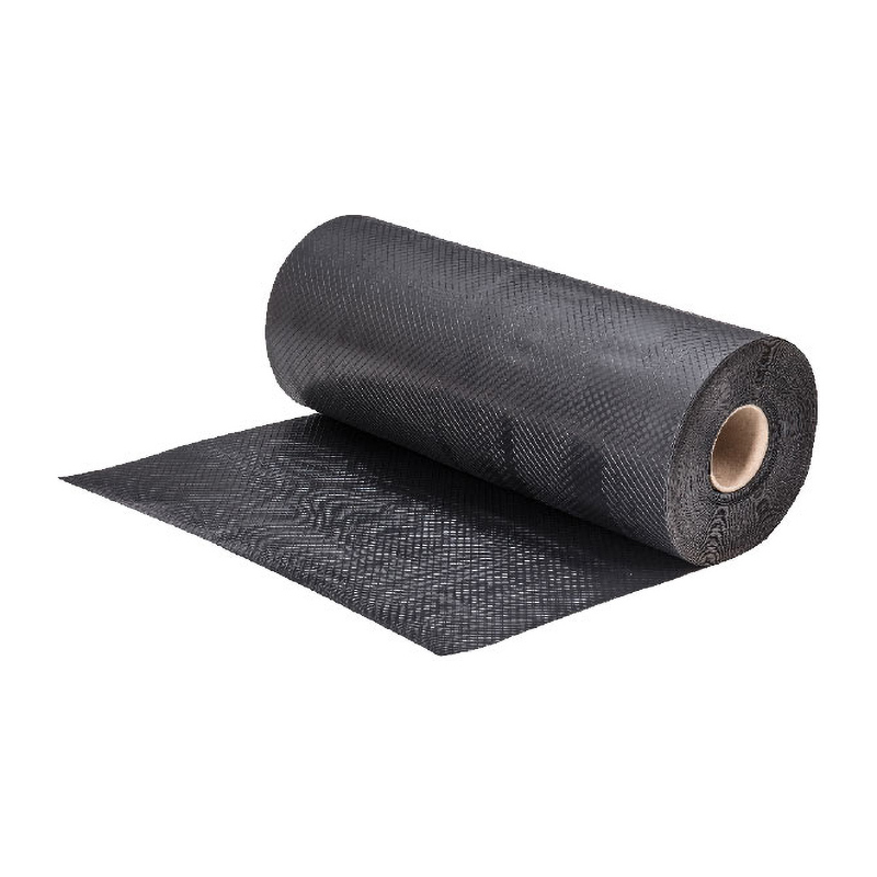 Textured DPC 2000 Gauge Black Roll (30m x 225mm)