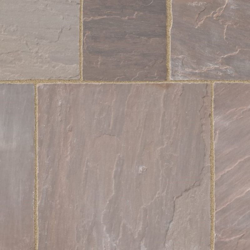 Marketstone Indian Sandstone Paving Slab Project Pack – Autumn Multi (20.93m&sup2;)