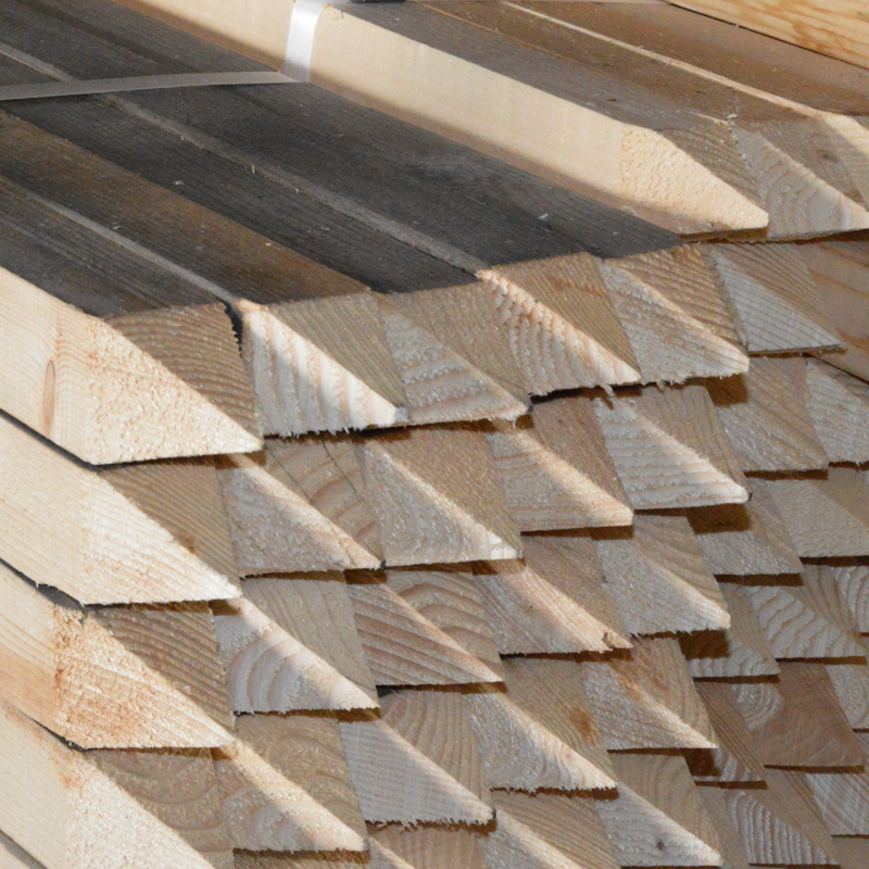 600mm Pointed Sawn Pegs (47mm x 50mm)