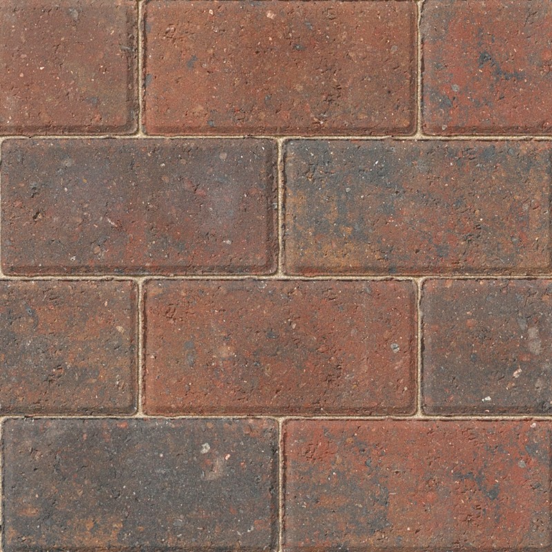 Standard Concrete Block Pavior Brindle (200mm x 100mm x 50mm)