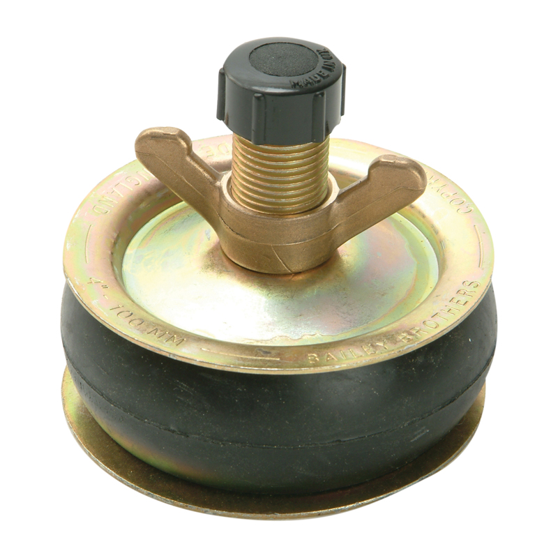 Bailey 1960 Drain Test Plug with Plastic Cap 100mm (4″)