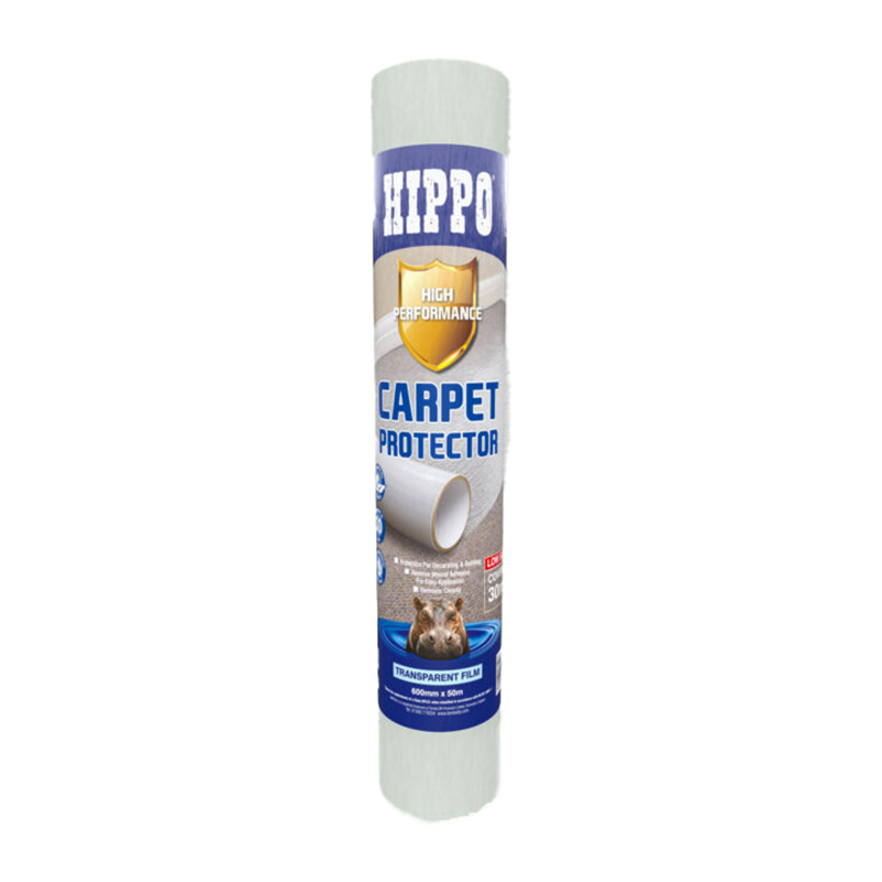 Hippo Carpet Protector Clear (50m x 0.6m)